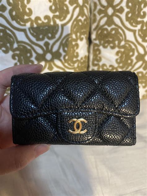 key wallet chanel|Chanel wallet consignment.